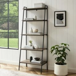 Flash Sale 🧨 Middlebrook Designs Middlebrook Lahuri 72-inch Open Ladder 5-shelf Bookshelf Rustic Oak 🛒 -Middlebrook Sales unnamed file 1018