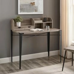 Cheap 🎁 Middlebrook Designs Industrial Writing Desk With Small Hutch Grey Wash ⭐ 12 Cheap 🎁 Middlebrook Designs Industrial Writing Desk With Small Hutch Grey Wash ⭐ -Middlebrook Sales unnamed file 1069