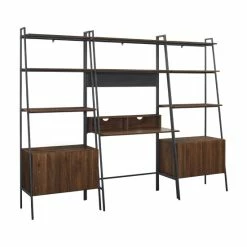 New 😉 Middlebrook Designs Middlebrook Lahuri 3-Piece Desk And Storage Set Rustic Oak 💯 -Middlebrook Sales unnamed file 1087