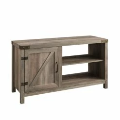 Hot Sale 🛒 Middlebrook Designs Middlebrook Firebranch 44-inch Barn Door TV Console Rustic Oak ✨ -Middlebrook Sales unnamed file 1095