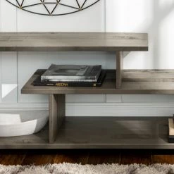 Buy ⌛ Middlebrook Designs Middelbrook 60-inch Asymmetrical Solid Wood TV Console Amber 🤩 -Middlebrook Sales unnamed file 1109