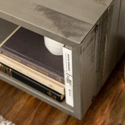 Buy ⌛ Middlebrook Designs Middelbrook 60-inch Asymmetrical Solid Wood TV Console Amber 🤩 -Middlebrook Sales unnamed file 1111