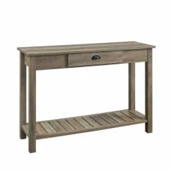 Coupon ✨ Middlebrook Designs 48-inch Rustic Farmhouse Entry Table Grey Wash 🎁 -Middlebrook Sales unnamed file 1118
