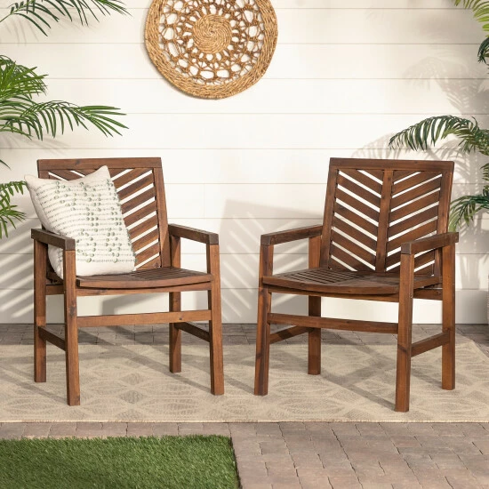 Cheap 🤩 Middlebrook Designs Middlebrook Elephant Point Acacia Wood Chevron Chair, Set Of 2 Grey Wash 😉 3 Cheap 🤩 Middlebrook Designs Middlebrook Elephant Point Acacia Wood Chevron Chair, Set Of 2 Grey Wash 😉