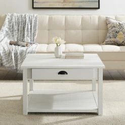 Alternative view of Flash Sale 🌟 Middlebrook Designs Middlebrook 30-inch Two Drawer Coffee Table Grey Wash 💯