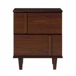 New 😀 Middlebrook Designs Middlebrook Mid-Century Modern Detailed Solid Wood Nightstand Caramel 🧨 -Middlebrook Sales unnamed file 1224