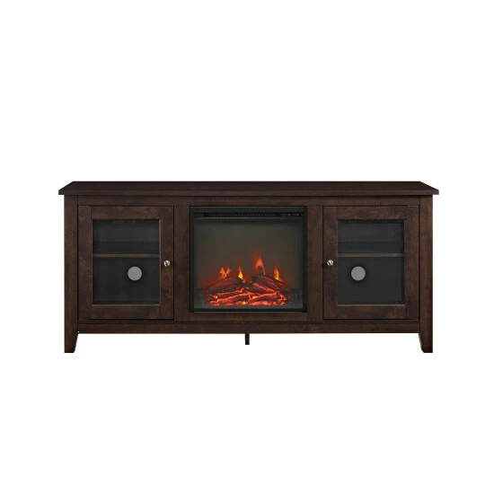 Wholesale โ Middlebrook Designs Middlebrook 58-inch 2-Door Fireplace TV Console - Traditional Brown ๐ 9 Wholesale โ Middlebrook Designs Middlebrook 58-inch 2-Door Fireplace TV Console - Traditional Brown ๐ - Image 7