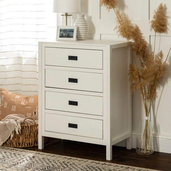 Buy ๐งจ Middlebrook Designs Middlebrook Modern Solid Wood 4-Drawer Storage Chest White ๐ 4 Buy ๐งจ Middlebrook Designs Middlebrook Modern Solid Wood 4-Drawer Storage Chest White ๐ - Image 2