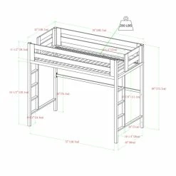 Cheap โจ Middlebrook Designs Middlebrook Browning White Metal Modern Twin Loft Bed ๐ 15 Cheap โจ Middlebrook Designs Middlebrook Browning White Metal Modern Twin Loft Bed ๐ -Middlebrook Sales unnamed file 1327