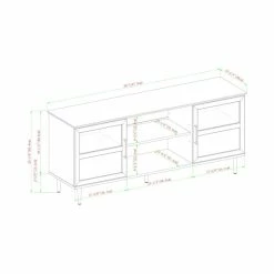 Best Pirce 🎉 Middlebrook Designs Middlebrook Jularbo 58-inch Split Panel 2-Door TV Console Rustic Oak 👏 -Middlebrook Sales unnamed file 1351