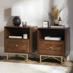 Best deal ⭐ Middlebrook Designs Middlebrook 1-Drawer Gold Base Nightstands, Set Of 2 Dark Walnut 🧨 13 Best deal ⭐ Middlebrook Designs Middlebrook 1-Drawer Gold Base Nightstands, Set Of 2 Dark Walnut 🧨 -Middlebrook Sales unnamed file 1355