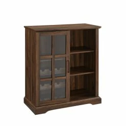 Buy 😉 Middlebrook Designs Middlebrook 36-inch Sliding Glass Door Bar Cabinet Dark Walnut ✨ -Middlebrook Sales unnamed file 1388