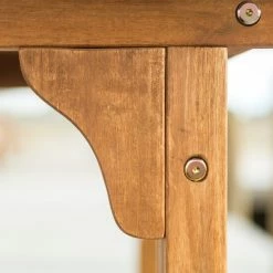 New 🔥 Middlebrook Designs Middlebrook Hydaburg 7-Piece Acacia Extension Dining Set Dark Brown 😍 -Middlebrook Sales unnamed file 1438