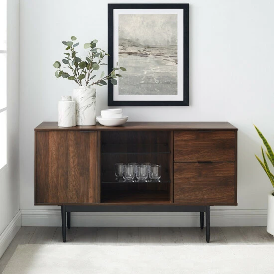 Best Pirce ๐ Middlebrook Designs 52-inch Modern Sideboard Dark Walnut ๐ฏ 4 Best Pirce ๐ Middlebrook Designs 52-inch Modern Sideboard Dark Walnut ๐ฏ - Image 2