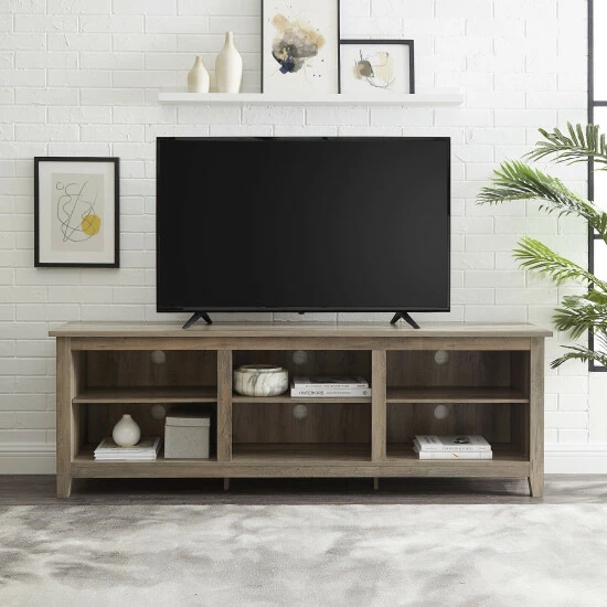 Outlet ๐ฅฐ Middlebrook Designs 70-inch TV Stand Console Grey Wash ๐ฅ 3 Outlet ๐ฅฐ Middlebrook Designs 70-inch TV Stand Console Grey Wash ๐ฅ