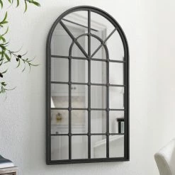 Deals ✨ Middlebrook Designs 50-inch Arched Windowpane Mirror Black ⭐ -Middlebrook Sales unnamed file 1538