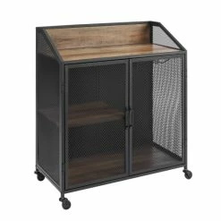Best reviews of ✔️ Middlebrook Designs Middlebrook Pierpont Industrial Mesh Bar Cabinet Rustic Oak ✔️ -Middlebrook Sales unnamed file 1557