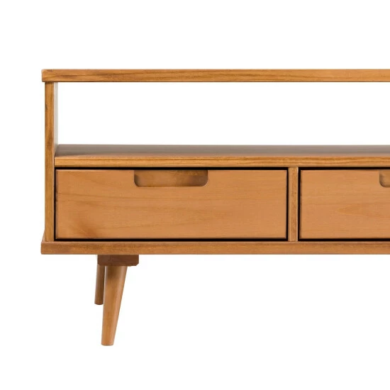 Cheap ⭐ Middlebrook Designs Middlebrook Mid-Century Solid Wood 3-Drawer Coffee Table Walnut ⭐ 7 Cheap ⭐ Middlebrook Designs Middlebrook Mid-Century Solid Wood 3-Drawer Coffee Table Walnut ⭐ - Image 5