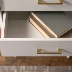 Buy 🎁 Middlebrook Designs Middlebrook Notto Mid-Century 2-Drawer Nightstand Slate Grey 😉 -Middlebrook Sales unnamed file 159