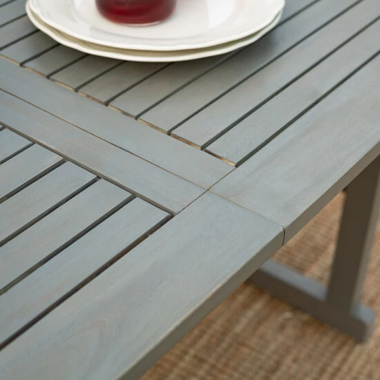 Brand new 🛒 Middlebrook Designs Middlebrook Surfside 7-Piece Acacia Outdoor Extension Dining Set Dark Brown ✔️ 8 Brand new 🛒 Middlebrook Designs Middlebrook Surfside 7-Piece Acacia Outdoor Extension Dining Set Dark Brown ✔️ - Image 6