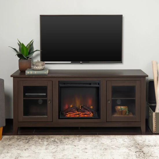 Deals ๐คฉ Middlebrook Designs Middlebrook 58-inch 2-Door Fireplace TV Console - Espresso ๐ 4 Deals ๐คฉ Middlebrook Designs Middlebrook 58-inch 2-Door Fireplace TV Console - Espresso ๐ - Image 2