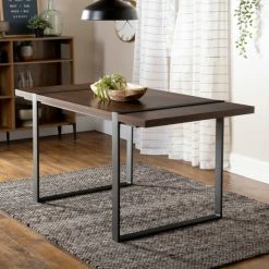 Deals 😍 Middlebrook Designs Middlebrook Edelman 60-inch Urban Blend Dining Table Driftwood 🌟