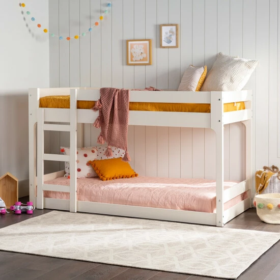 Cheap ๐ Middlebrook Designs Middlebrook Modern Solid Wood Twin Low Bunk Bed Caramel โค๏ธ 5 Cheap ๐ Middlebrook Designs Middlebrook Modern Solid Wood Twin Low Bunk Bed Caramel โค๏ธ - Image 3