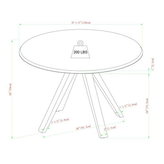 Cheap ๐ฅ Middlebrook Designs Middlebrook Mid-Century Round Dining Table White/english Oak ๐คฉ 10 Cheap ๐ฅ Middlebrook Designs Middlebrook Mid-Century Round Dining Table White/english Oak ๐คฉ - Image 8