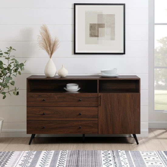 Cheapest ๐ Middlebrook Designs Middlebrook Mid-Century Modern 3-Drawer Sideboard Black ๐ฅ 3 Cheapest ๐ Middlebrook Designs Middlebrook Mid-Century Modern 3-Drawer Sideboard Black ๐ฅ