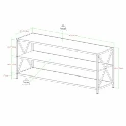 Budget 🔥 Middlebrook Designs 60-inch Hattie X-frame Grey Wash Bookshelf Console ⌛ -Middlebrook Sales unnamed file 1700