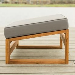 Best reviews of 🌟 Middlebrook Designs Middlebrook Hudson Acacia Frame Chair And Ottoman With Grey Cushions 🥰 -Middlebrook Sales unnamed file 1722