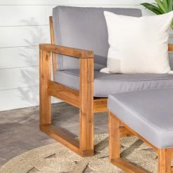 Best reviews of 🌟 Middlebrook Designs Middlebrook Hudson Acacia Frame Chair And Ottoman With Grey Cushions 🥰 -Middlebrook Sales unnamed file 1723