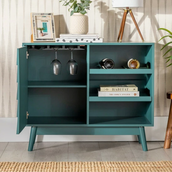 New ๐ Middlebrook Designs Middlebrook Louvered Door Bar Cabinet Walnut ๐ฅฐ 6 New ๐ Middlebrook Designs Middlebrook Louvered Door Bar Cabinet Walnut ๐ฅฐ - Image 4