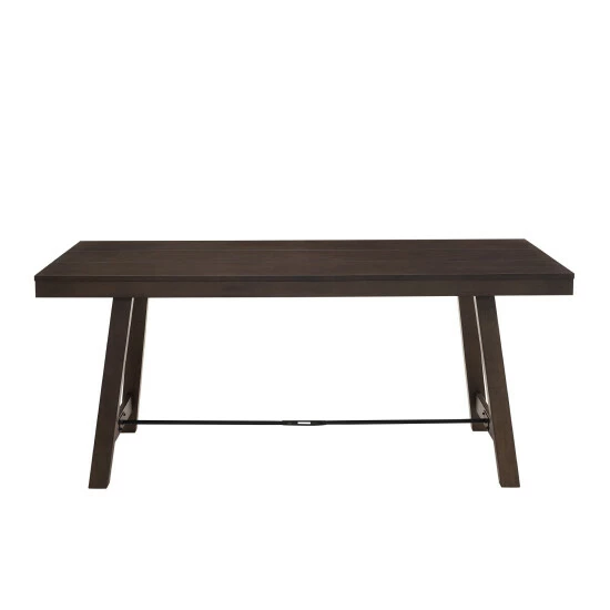 Cheap ๐ Middlebrook Designs Middlebrook 70-Inch Stretcher Base Dining Table - Dark Brown Oak ๐ฅฐ 5 Cheap ๐ Middlebrook Designs Middlebrook 70-Inch Stretcher Base Dining Table - Dark Brown Oak ๐ฅฐ - Image 3