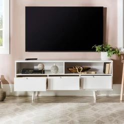 Best Sale 😉 Middlebrook Designs Middlebrook Alby 58-inch Mid-Century Solid Wood TV Console Caramel 😀 -Middlebrook Sales unnamed file 178