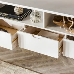 Best Sale 😉 Middlebrook Designs Middlebrook Alby 58-inch Mid-Century Solid Wood TV Console Caramel 😀 -Middlebrook Sales unnamed file 181