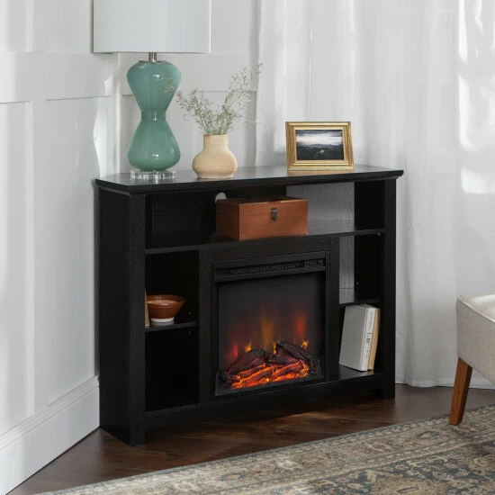 Top 10 🤩 Middlebrook Designs Middleborok 44-inch Corner Fireplace TV Console - Black 🤩 3 Top 10 🤩 Middlebrook Designs Middleborok 44-inch Corner Fireplace TV Console - Black 🤩