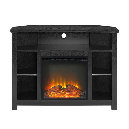 Top 10 🤩 Middlebrook Designs Middleborok 44-inch Corner Fireplace TV Console - Black 🤩 5 Top 10 🤩 Middlebrook Designs Middleborok 44-inch Corner Fireplace TV Console - Black 🤩 - Image 3