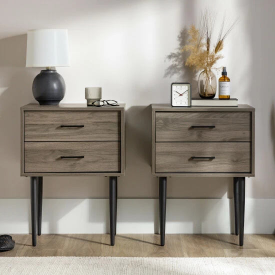Hot Sale ๐ Middlebrook Designs Middlebrook Notto Mid-century Nightstand (Set Of 2) Dark Walnut โ๏ธ 3 Hot Sale ๐ Middlebrook Designs Middlebrook Notto Mid-century Nightstand (Set Of 2) Dark Walnut โ๏ธ