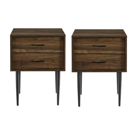 Hot Sale ๐ Middlebrook Designs Middlebrook Notto Mid-century Nightstand (Set Of 2) Dark Walnut โ๏ธ 4 Hot Sale ๐ Middlebrook Designs Middlebrook Notto Mid-century Nightstand (Set Of 2) Dark Walnut โ๏ธ - Image 2