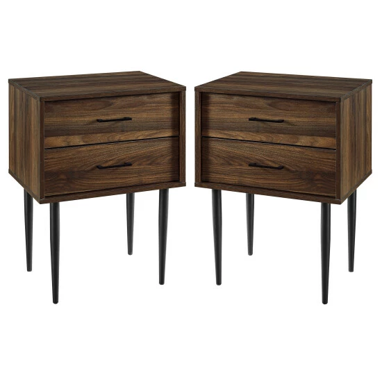 Hot Sale ๐ Middlebrook Designs Middlebrook Notto Mid-century Nightstand (Set Of 2) Dark Walnut โ๏ธ 5 Hot Sale ๐ Middlebrook Designs Middlebrook Notto Mid-century Nightstand (Set Of 2) Dark Walnut โ๏ธ - Image 3