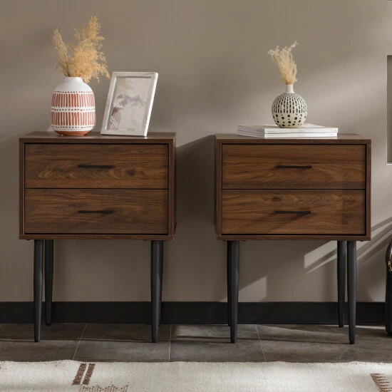 Hot Sale ๐ Middlebrook Designs Middlebrook Notto Mid-century Nightstand (Set Of 2) Dark Walnut โ๏ธ 6 Hot Sale ๐ Middlebrook Designs Middlebrook Notto Mid-century Nightstand (Set Of 2) Dark Walnut โ๏ธ - Image 4