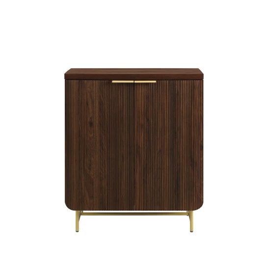 Flash Sale 🔥 Middlebrook Designs Middlebrook Modern Fluted-Door Storage Console Dark Walnut/gold ❤️ 7 Flash Sale 🔥 Middlebrook Designs Middlebrook Modern Fluted-Door Storage Console Dark Walnut/gold ❤️ - Image 5