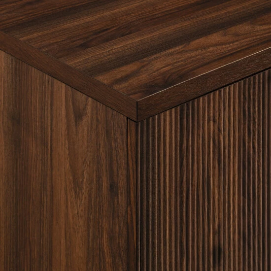 Flash Sale 🔥 Middlebrook Designs Middlebrook Modern Fluted-Door Storage Console Dark Walnut/gold ❤️ 10 Flash Sale 🔥 Middlebrook Designs Middlebrook Modern Fluted-Door Storage Console Dark Walnut/gold ❤️ - Image 8