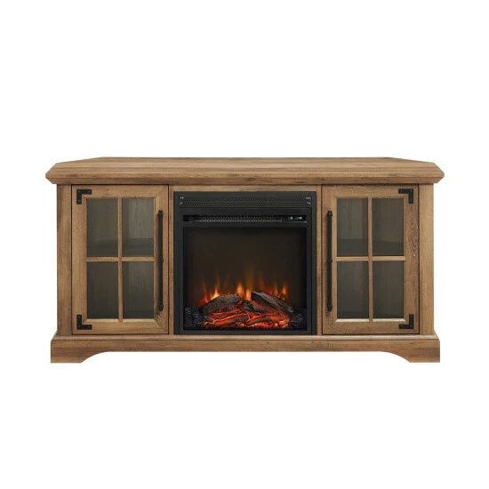 Coupon ๐ Middlebrook Designs Middlebrook Rustic Fireplace Corner TV Stand Rustic Oak ๐ 7 Coupon ๐ Middlebrook Designs Middlebrook Rustic Fireplace Corner TV Stand Rustic Oak ๐ - Image 5