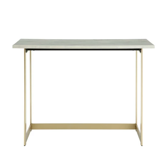 Brand new ⌛ Middlebrook Designs Middlebrook Madsen Faux Marble Writing Desk White Faux Marble ⌛ 5 Brand new ⌛ Middlebrook Designs Middlebrook Madsen Faux Marble Writing Desk White Faux Marble ⌛ - Image 3