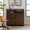 Coupon 🔥 Middlebrook Designs Middlebrook Adjustable Secretary Desk Dark Walnut 💯 -Middlebrook Sales unnamed file 1908