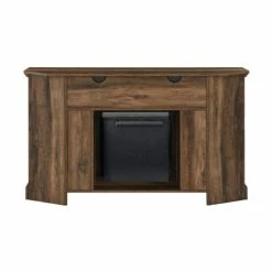 Promo ⌛ Middlebrook Designs Middlebrook 54-inch Groove Door Corner Fireplace TV Console Rustic Oak ❤️ -Middlebrook Sales unnamed file 1922