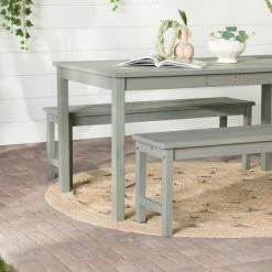 Deals 👏 Middlebrook Designs Middlebrook Surfside 3-Piece Acacia Wood Outdoor Dining Set Dark Brown 🔥 -Middlebrook Sales unnamed file 1943