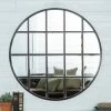 Best deal 😉 Middlebrook Designs 40-Inch Round Windowpane Mirror - Black 😉 -Middlebrook Sales unnamed file 1964